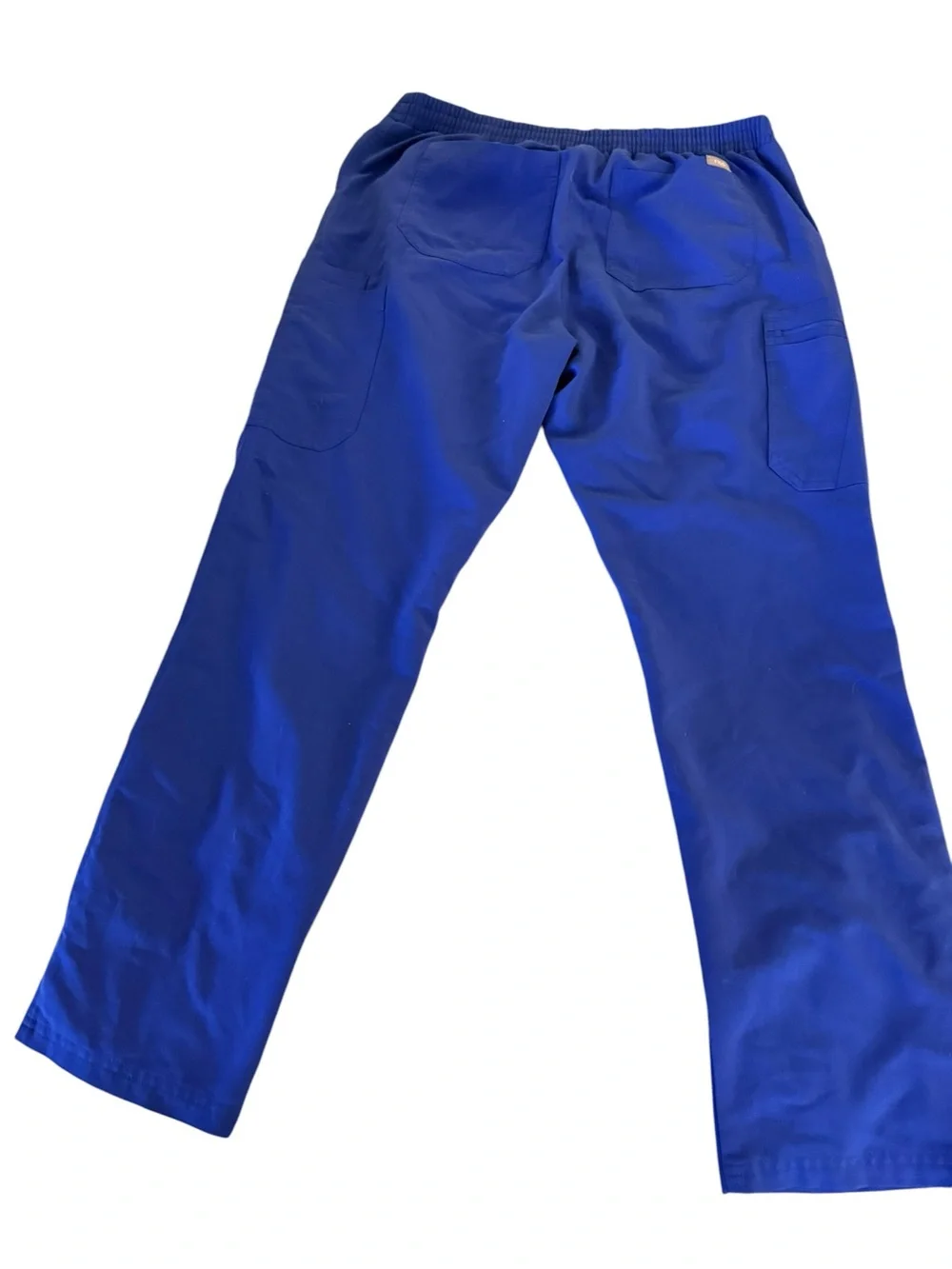 Figs Men's Royal Blue Drawstring Cargo Joggers